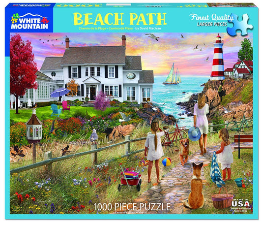 Beach Path (1580pz) - 1000 Piece Jigsaw Puzzle