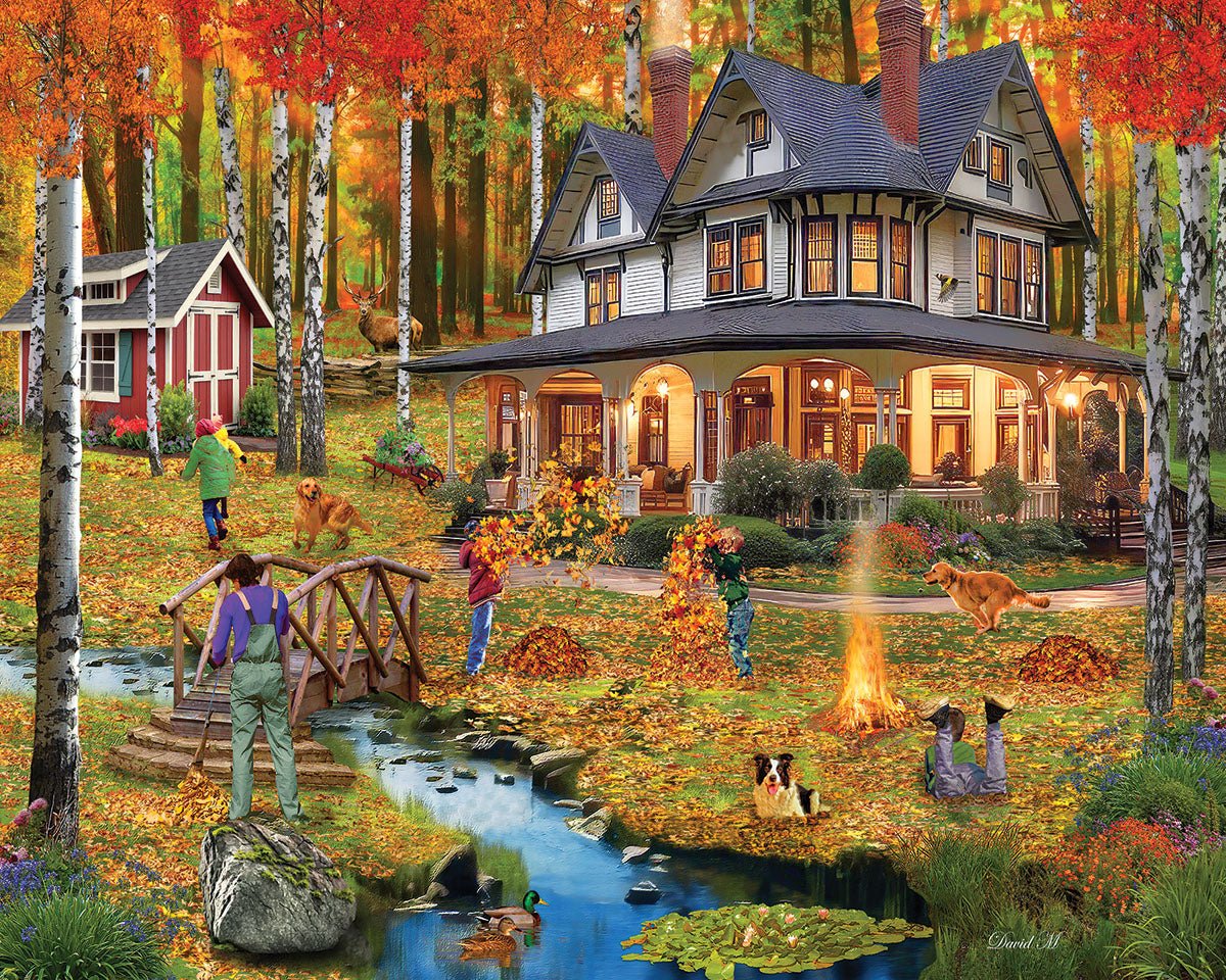 Autumn Leaves (2135pz) - 1000 Piece Jigsaw Puzzle