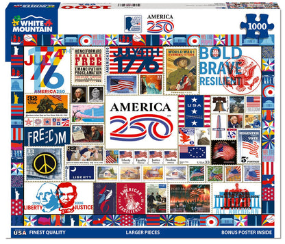 America 250 (2236pz) - 1000 Piece Jigsaw Puzzle