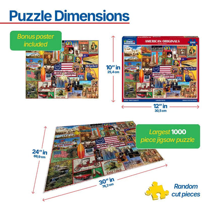 American Originals (1866pz) - 1000 Piece Jigsaw Puzzle