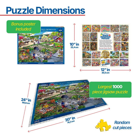 Captured Moments Seek & Find (1893pz) - 1000 Piece Jigsaw Puzzle