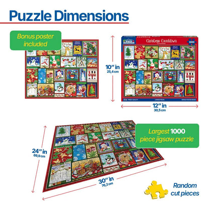 Christmas Countdown (1899pz) - 1000 Piece Jigsaw Puzzle