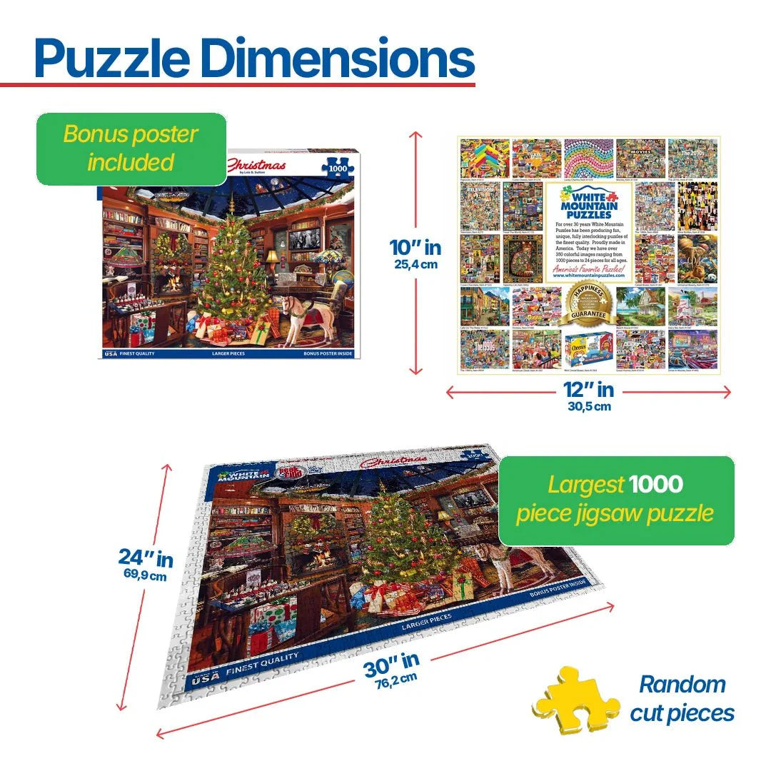 Christmas Seek & Find (1410pz) - 1000 Piece Jigsaw Puzzle