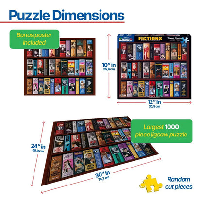 Fictions (1252pz) - 1000 Piece Jigsaw Puzzle