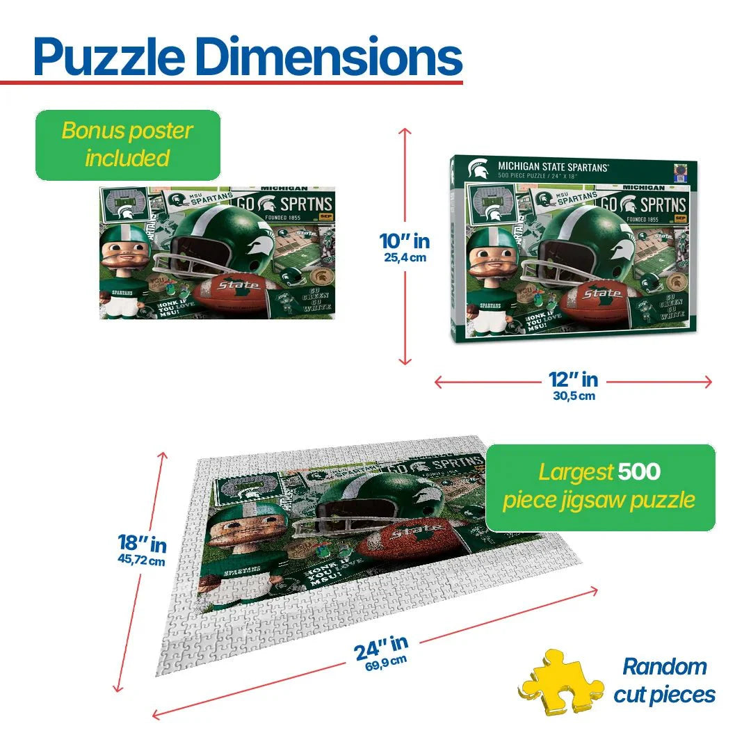Michigan State Spartans (950080)  - 500 Pieces