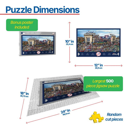 NY Yankees Puzzle (5021275) - 500 Pieces