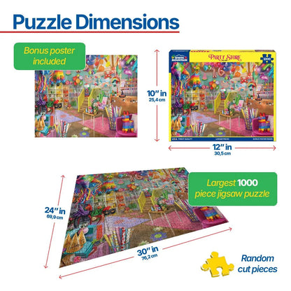 Party Store (2160pz) - 1000 Piece Jigsaw Puzzle